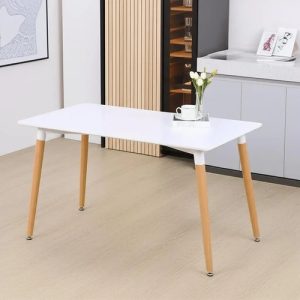 Mesa De Comedor Rectangular Tipo Eames 120x80: imagen 5