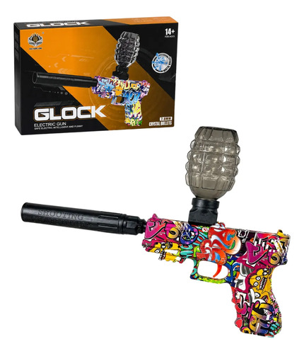 Pistola Arma De Hidrogel De Jueguete Automática