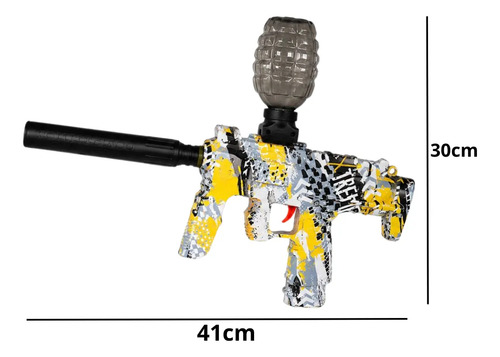 Arma De Hidrogel Mp7 Pistola De Jueguete Automática