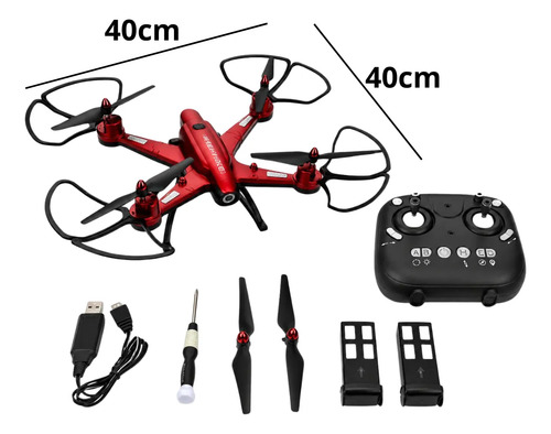 Drone De Juguete Dron Infantil Con Dos Baterias Calidad