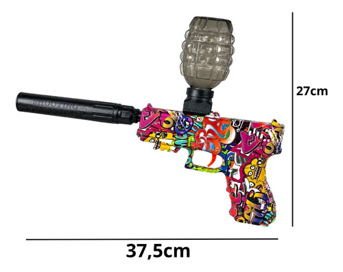 Pistola Arma De Hidrogel De Jueguete Automática