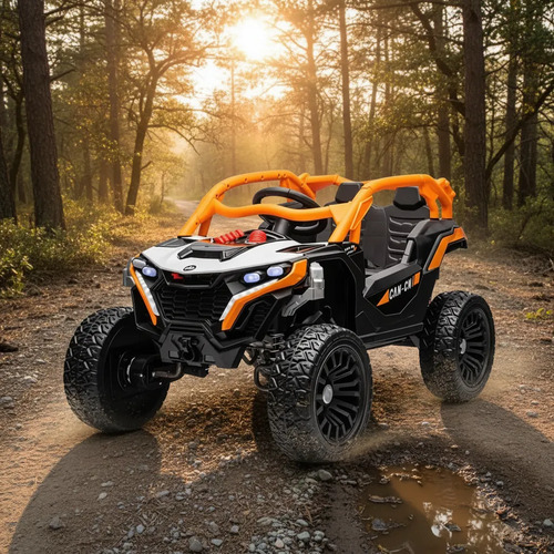 Auto A Bateria Jeep Infantil Con Bluetooth Luces Y Música