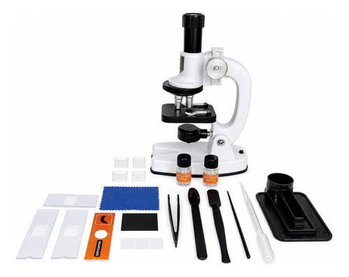 Microscopio Monocular Led Para Niños Aumento 1200x