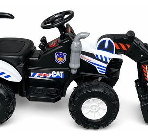 Auto A Bateria Excavadora Infantil Con Luces Y Sonido: imagen 3