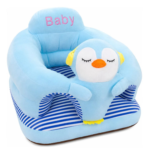 Puff Sillon Asiento Sofa Respaldo Seguridad Bebe Niños