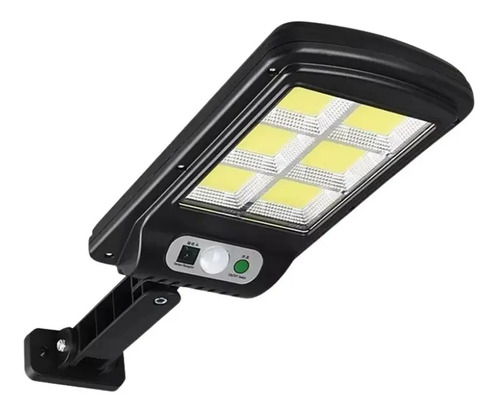 Foco Farol Solar 48 Led Exterior C/sensor C/ Control X2 Uni
