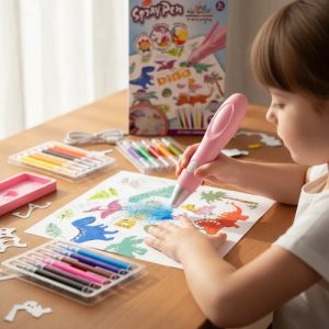 Lapiz Para Pintar Aerógrafo Infantil Para Niños: imagen 2
