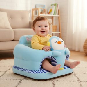 Puff Sillon Asiento Sofa Respaldo Seguridad Bebe Niños: imagen 17