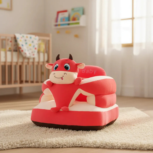 Puff Sillon Asiento Sofa Respaldo Seguridad Bebe Niños