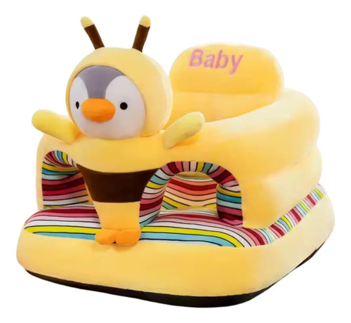 Puff Sillon Asiento Sofa Respaldo Seguridad Bebe Niños