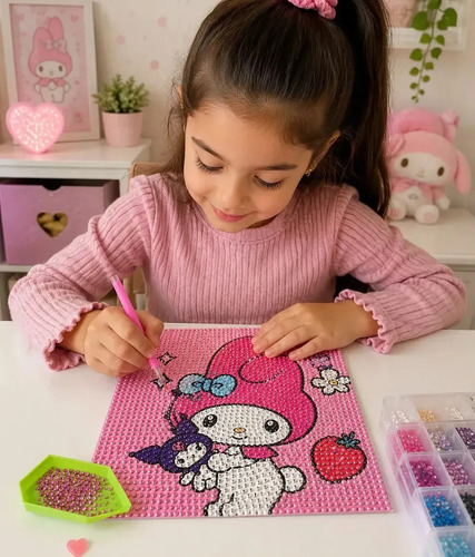 Diamond Painting 20cmx20cm Infantiles Diamantes Cristal
