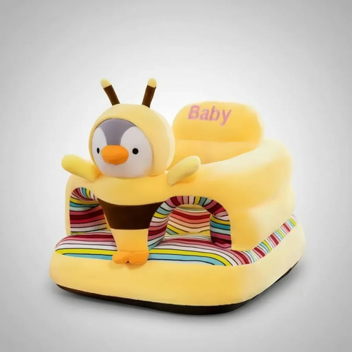 Puff Sillon Asiento Sofa Respaldo Seguridad Bebe Niños