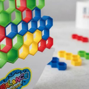 Juego De Mesa Tetra Tower Juguete Tetris Balance Equilibrio: imagen 5
