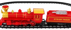 Tren Clásico Recargable Con Luces Y Sonido Pista De Tren: imagen 2