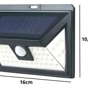 Foco Lampara Solar C/sensor De Movimiento Exterior 32 Led: imagen 6