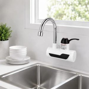 Calentador De Agua Instantáneo Canilla Cocina Grifo De Pared: imagen 2