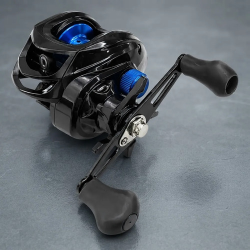 Reel Rotativo Galleta De Pesca Mb4603 Radio 7.2:1 Calidad