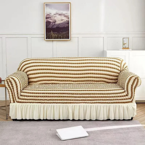 Funda Para Sofá 3 Cuerpos Cubre Sillón Lavable Calidad