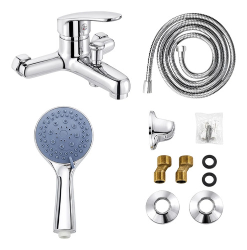 Ducha Monocomando Grifería Baño Kit Completo Calidad