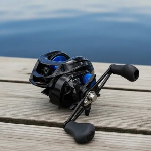 Reel Rotativo Galleta De Pesca Mb4603 Radio 7.2:1 Calidad: imagen 2