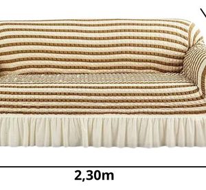 Funda Para Sofá 3 Cuerpos Cubre Sillón Lavable Calidad: imagen 5