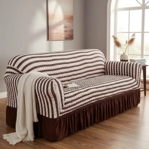 Funda Para Sofá 3 Cuerpos Cubre Sillón Lavable Calidad: imagen 7