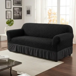 Funda Para Sofá 3 Cuerpos Cubre Sillón Lavable Calidad: imagen 8