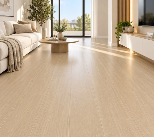 Piso Vinílico Autoadhesivo Listónes Simil Madera X Caja 5m2