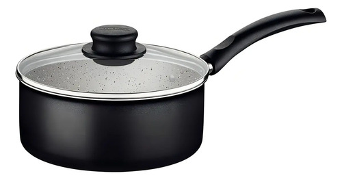 Batería De Cocina Tramontina Turim 20298/076 Con 7 Piezas Negro