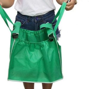 3 Bolsas Tnt Plegable Con Clip Para Carrito De Supermercado Verde: imagen 4