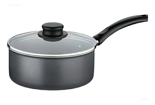 Batería De Cocina Tramontina Turim 20298/076 Con 7 Piezas Negro